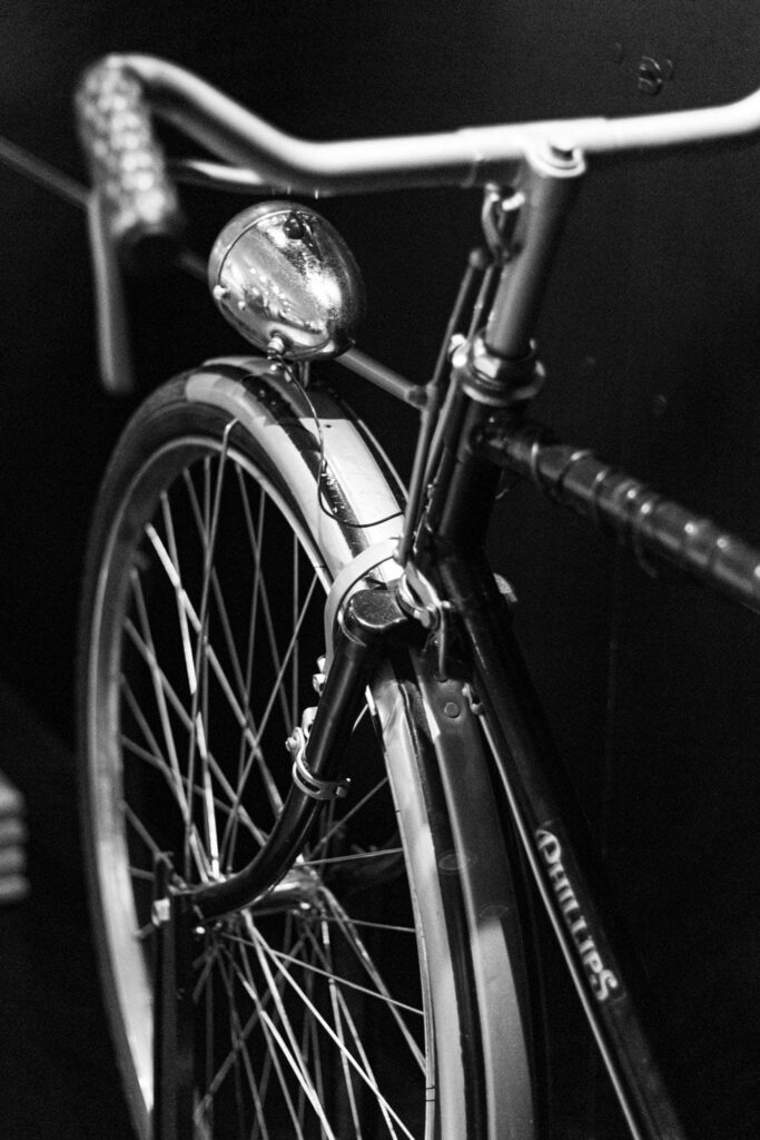 Ein altes Fahrrad